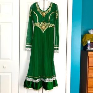 Pakistani gown dress